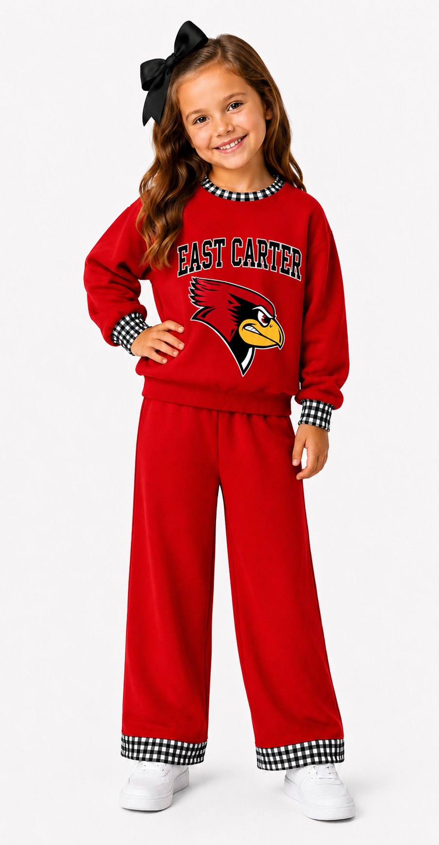 East Carter Checkered Outfit