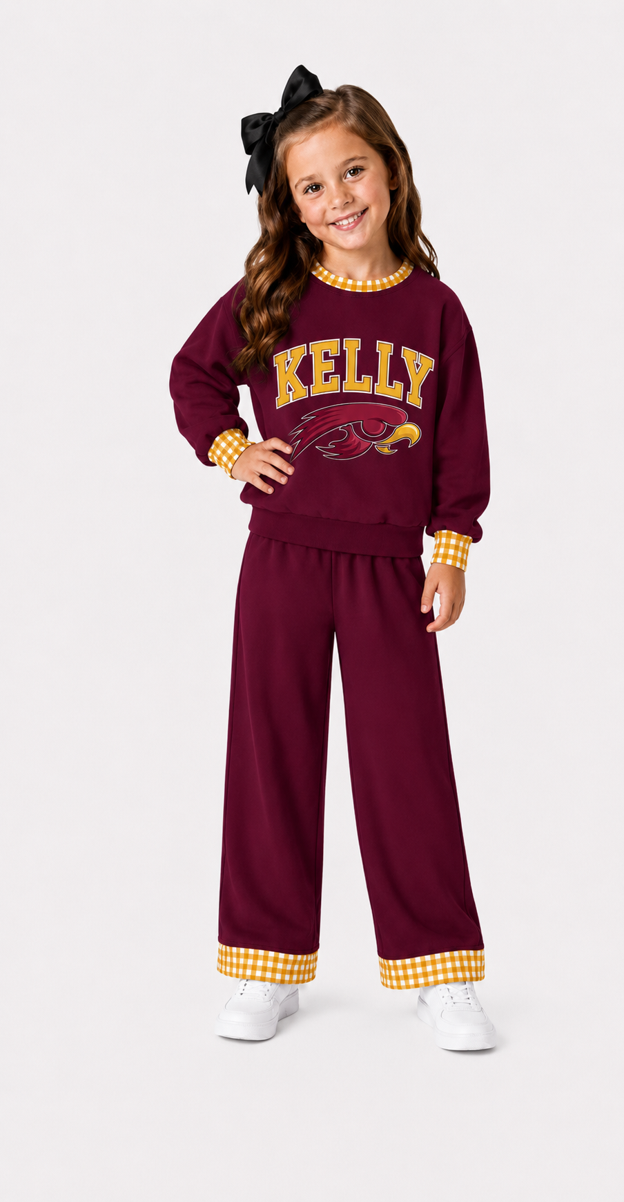 Kelly Checkered Outfit